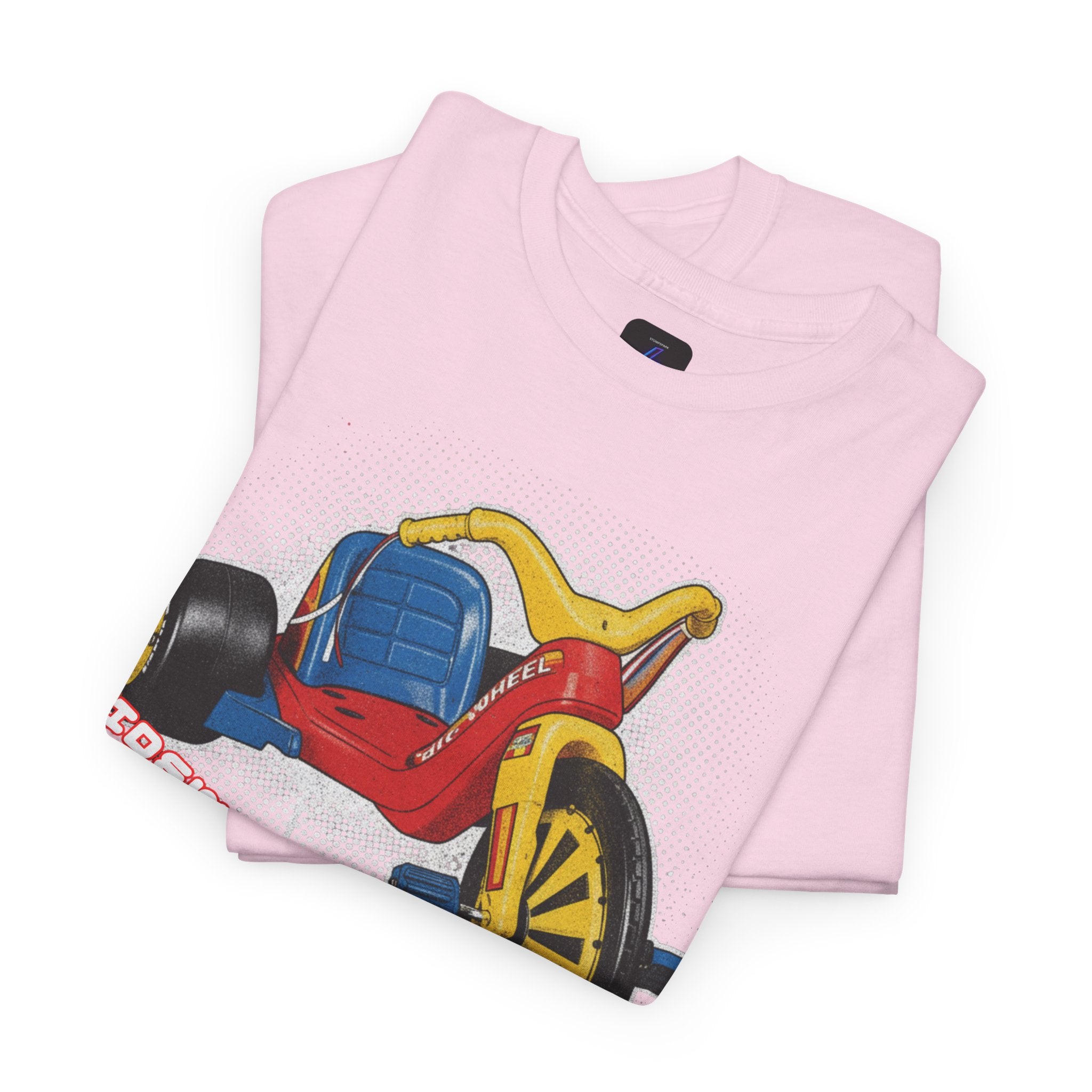 80's Tricycle Ride Graphic Tee — Retro Trike Illustration Shirt - Sidewalk Legend