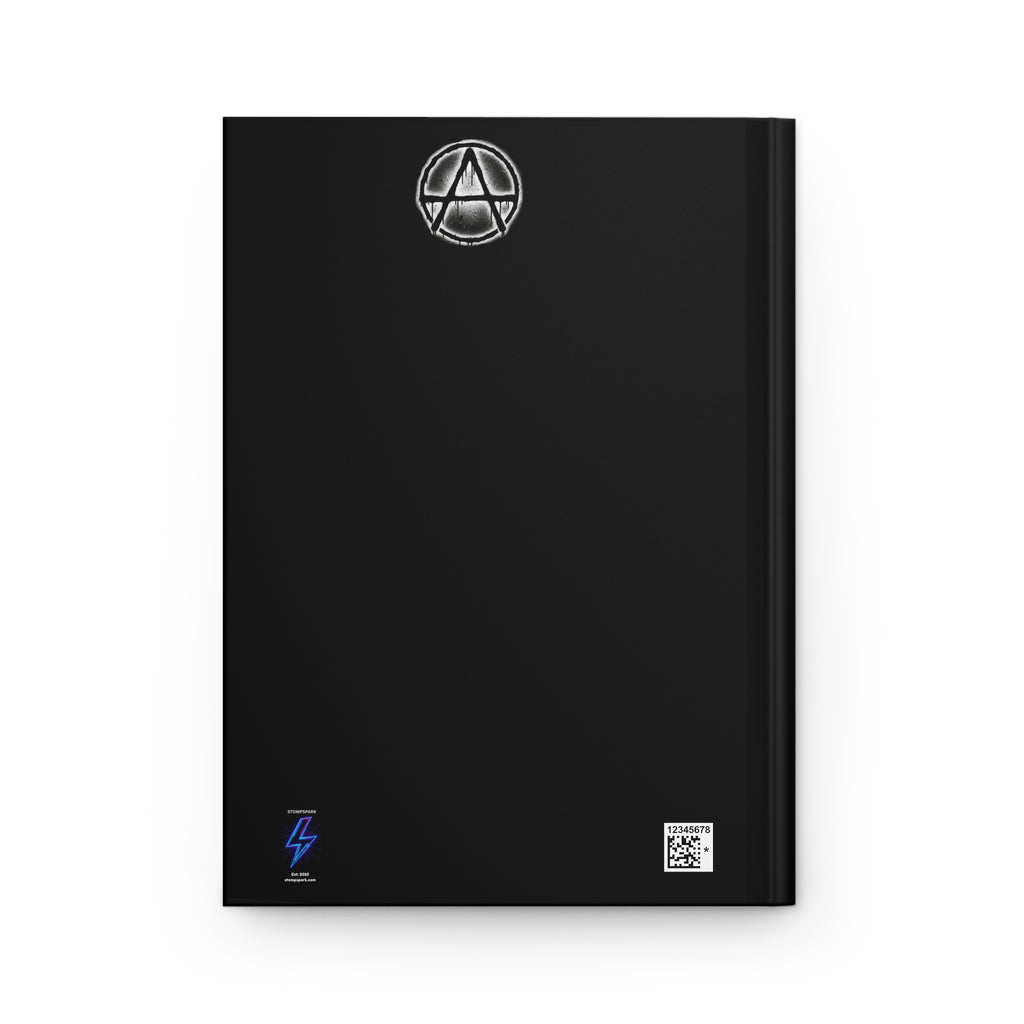 Old School Playlist Hardcover Journal — Retro 80's Cassette Tape Notebook