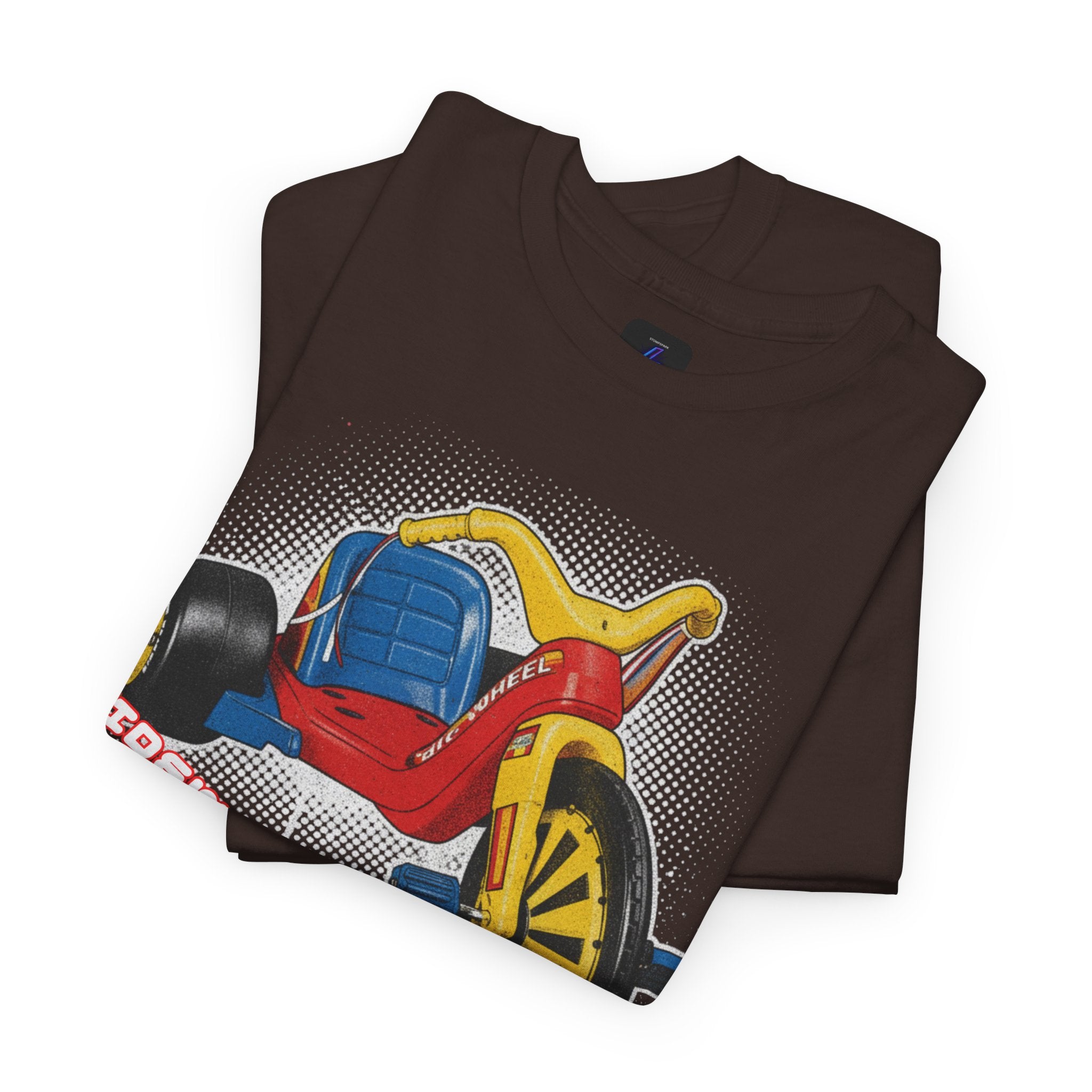 80's Tricycle Ride Graphic Tee — Retro Trike Illustration Shirt - Sidewalk Legend