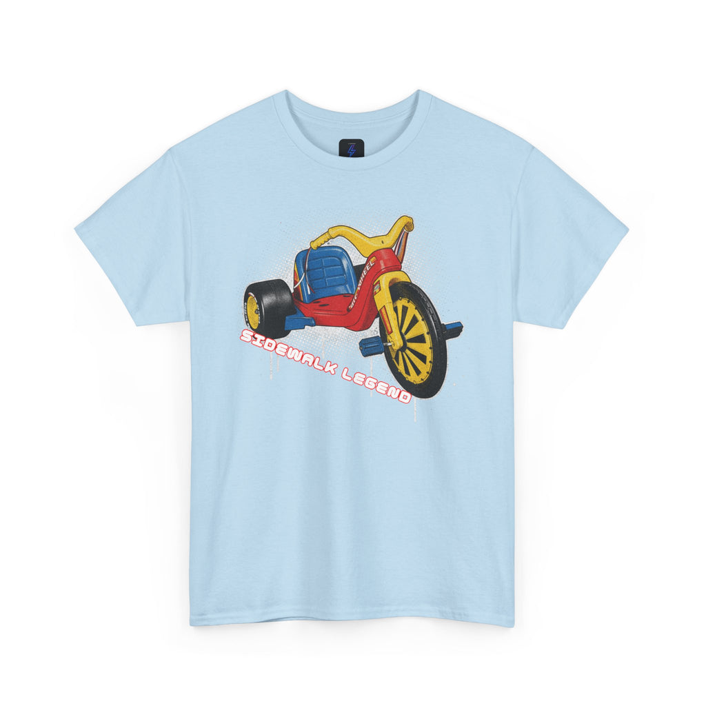 80's Tricycle Ride Graphic Tee — Retro Trike Illustration Shirt - Sidewalk Legend