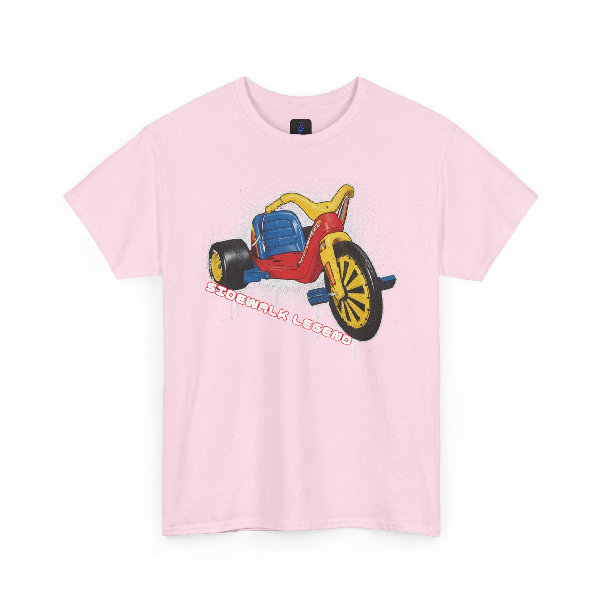 80's Tricycle Ride Graphic Tee — Retro Trike Illustration Shirt - Sidewalk Legend