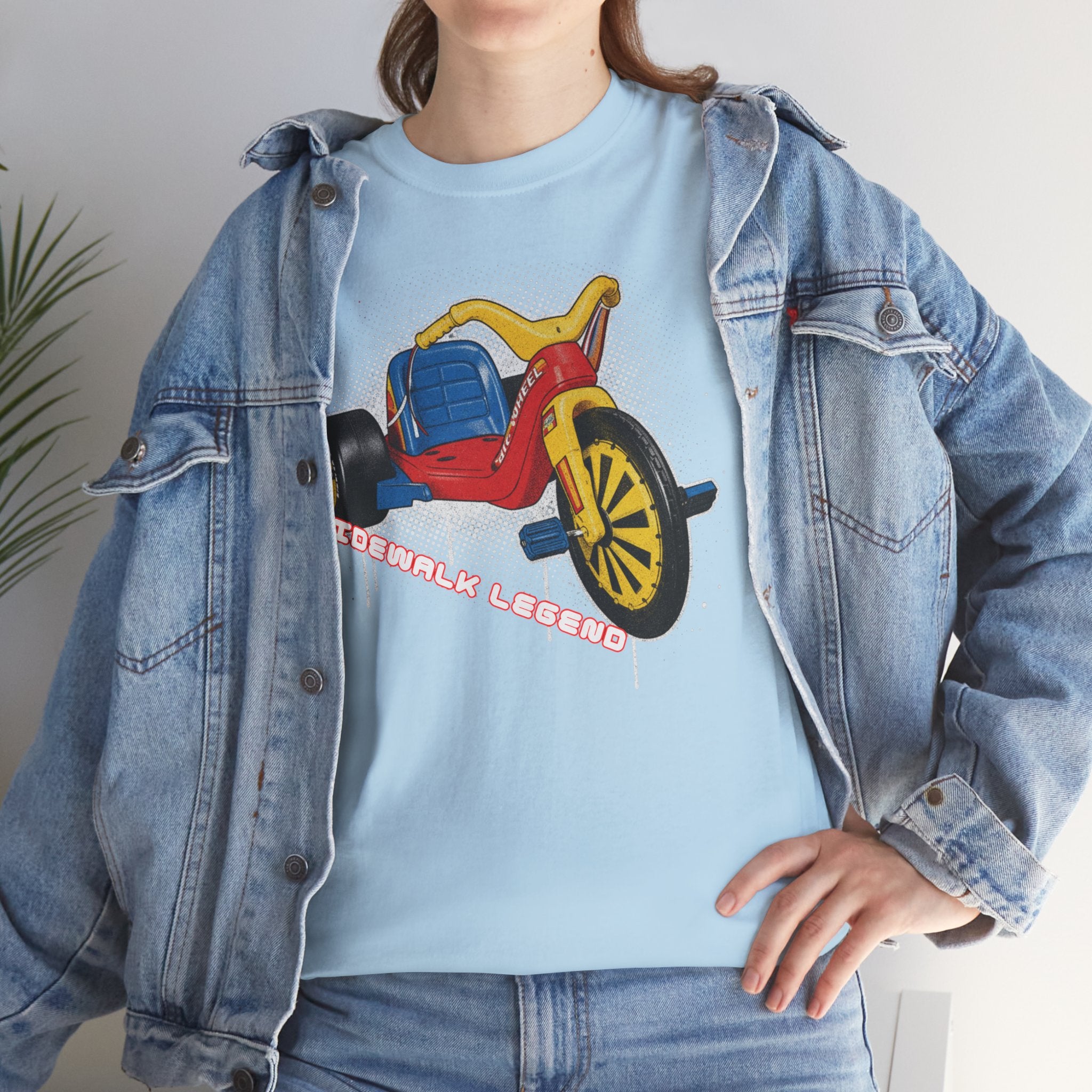 80's Tricycle Ride Graphic Tee — Retro Trike Illustration Shirt - Sidewalk Legend