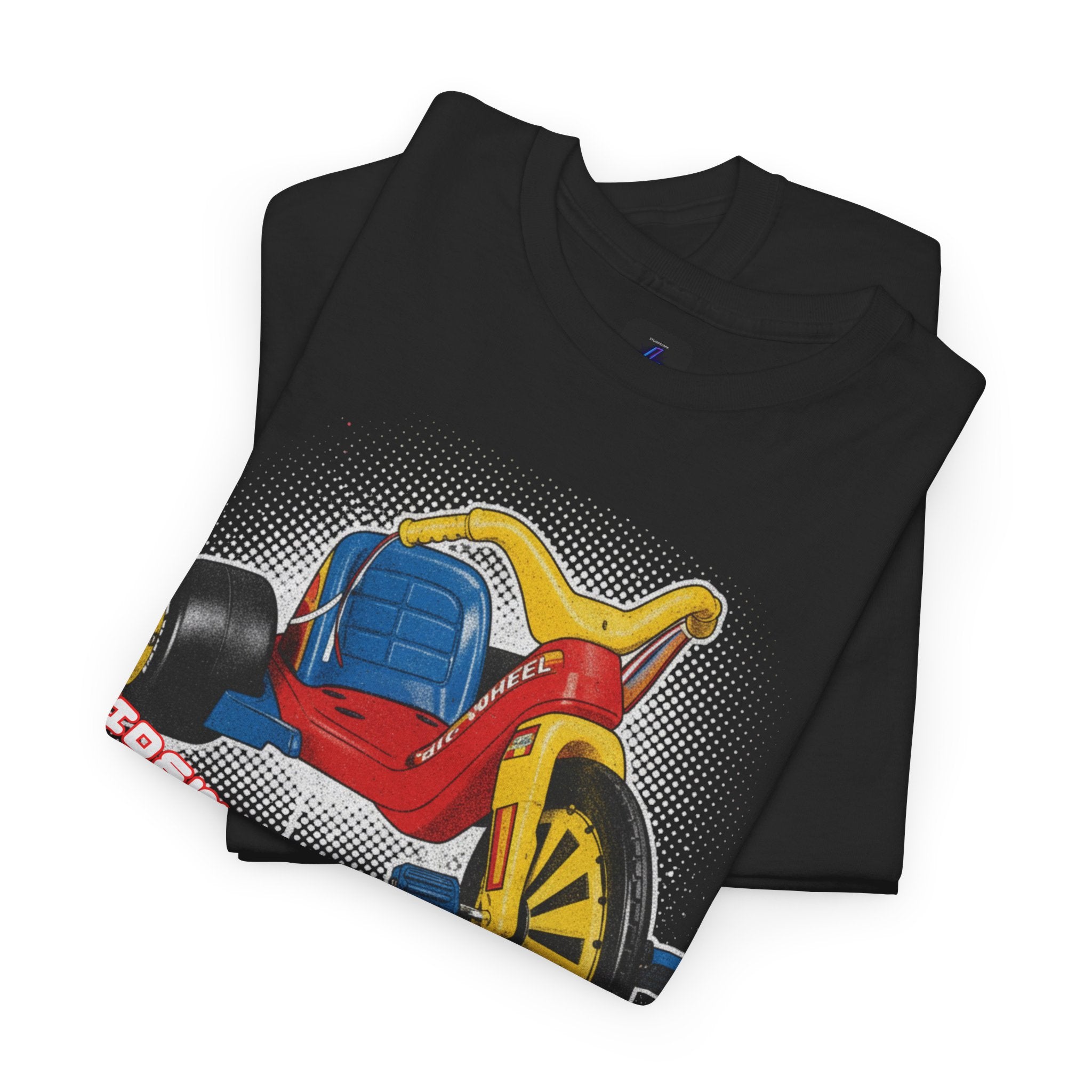 80's Tricycle Ride Graphic Tee — Retro Trike Illustration Shirt - Sidewalk Legend